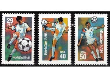 USA 1994 World Cup 3v MNH**