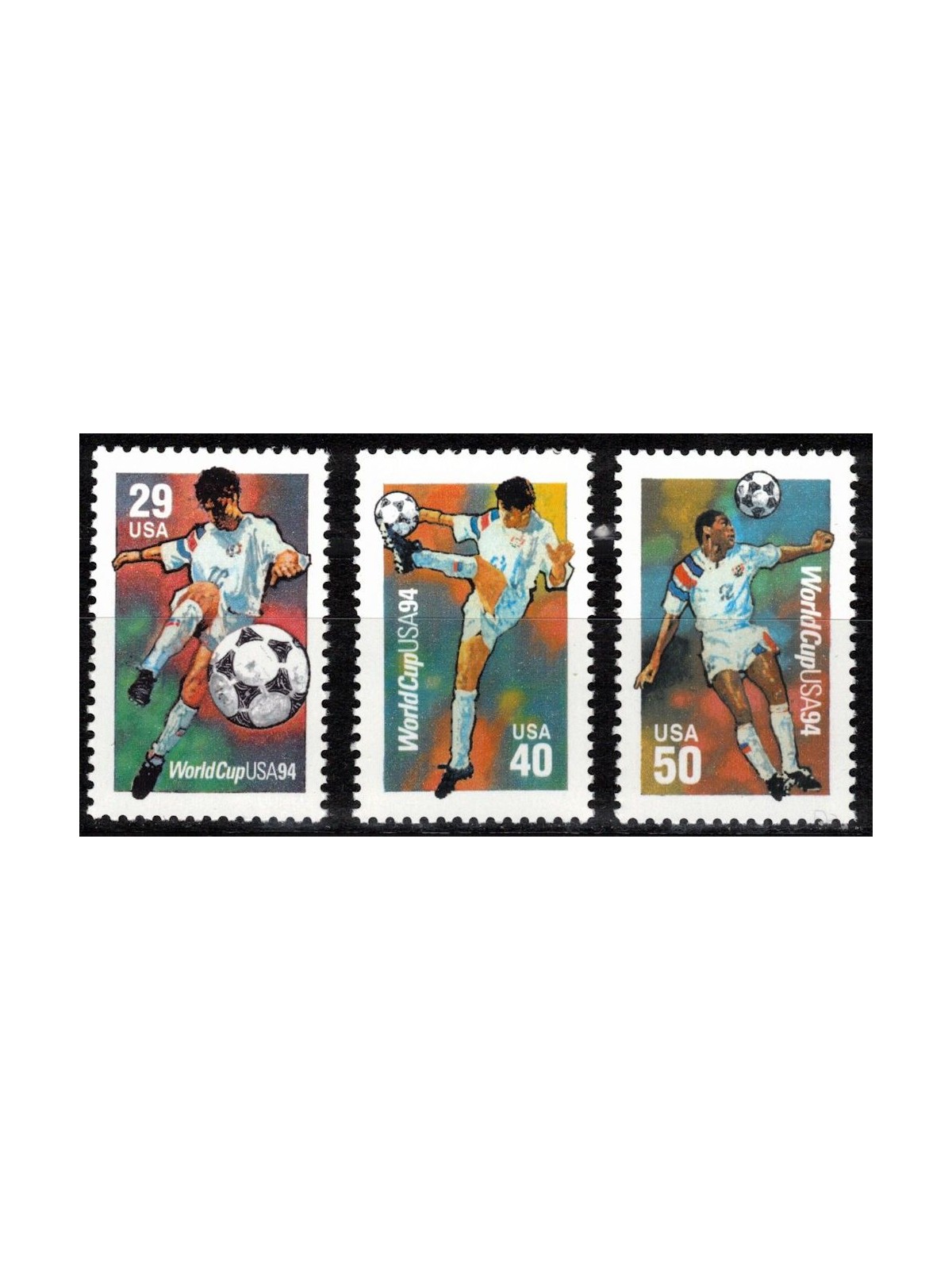 USA 1994 World Cup 3v MNH**