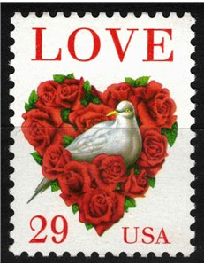 USA 1994 Esaltazione del concetto Amore (Colomba) MNH**