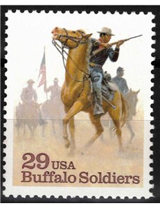 USA 1994 Buffalo Soldiers MNH**