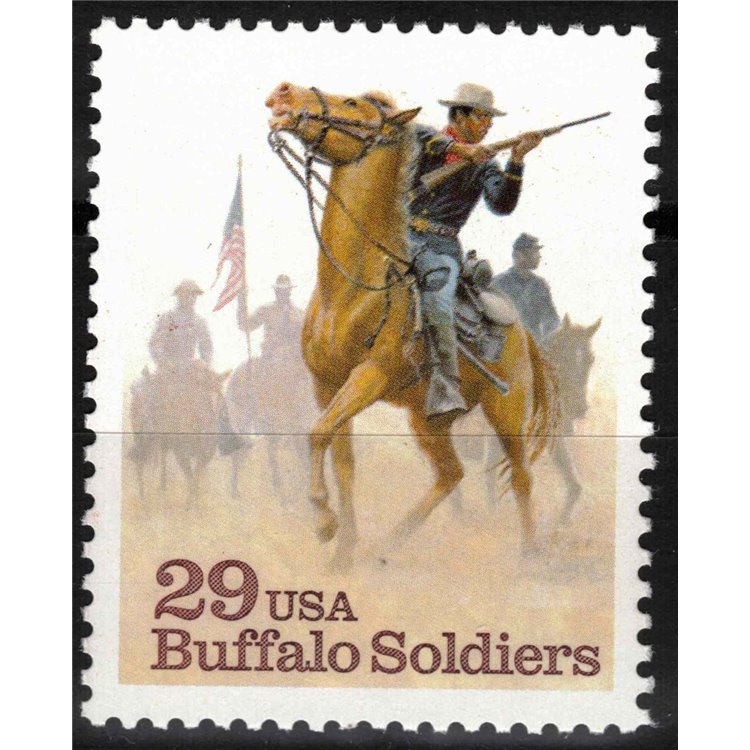 USA 1994 Buffalo Soldiers MNH**