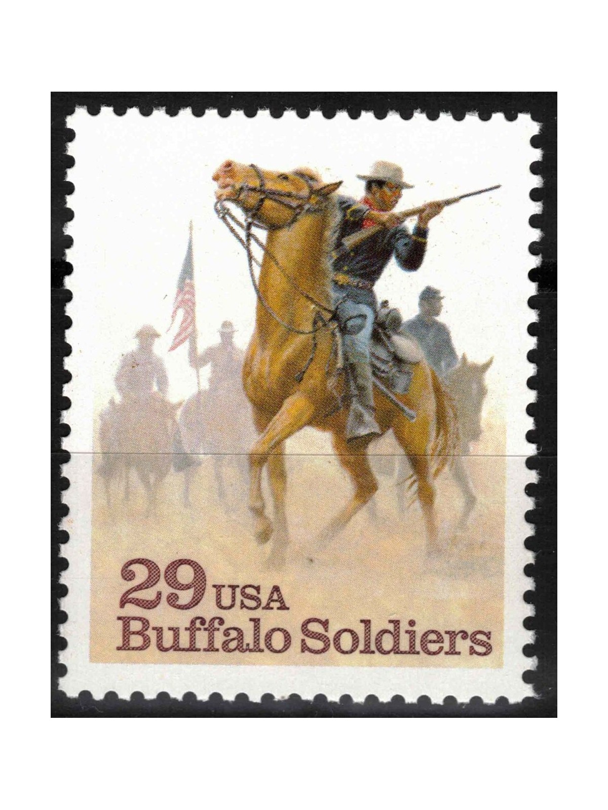USA 1994 Buffalo Soldiers MNH**