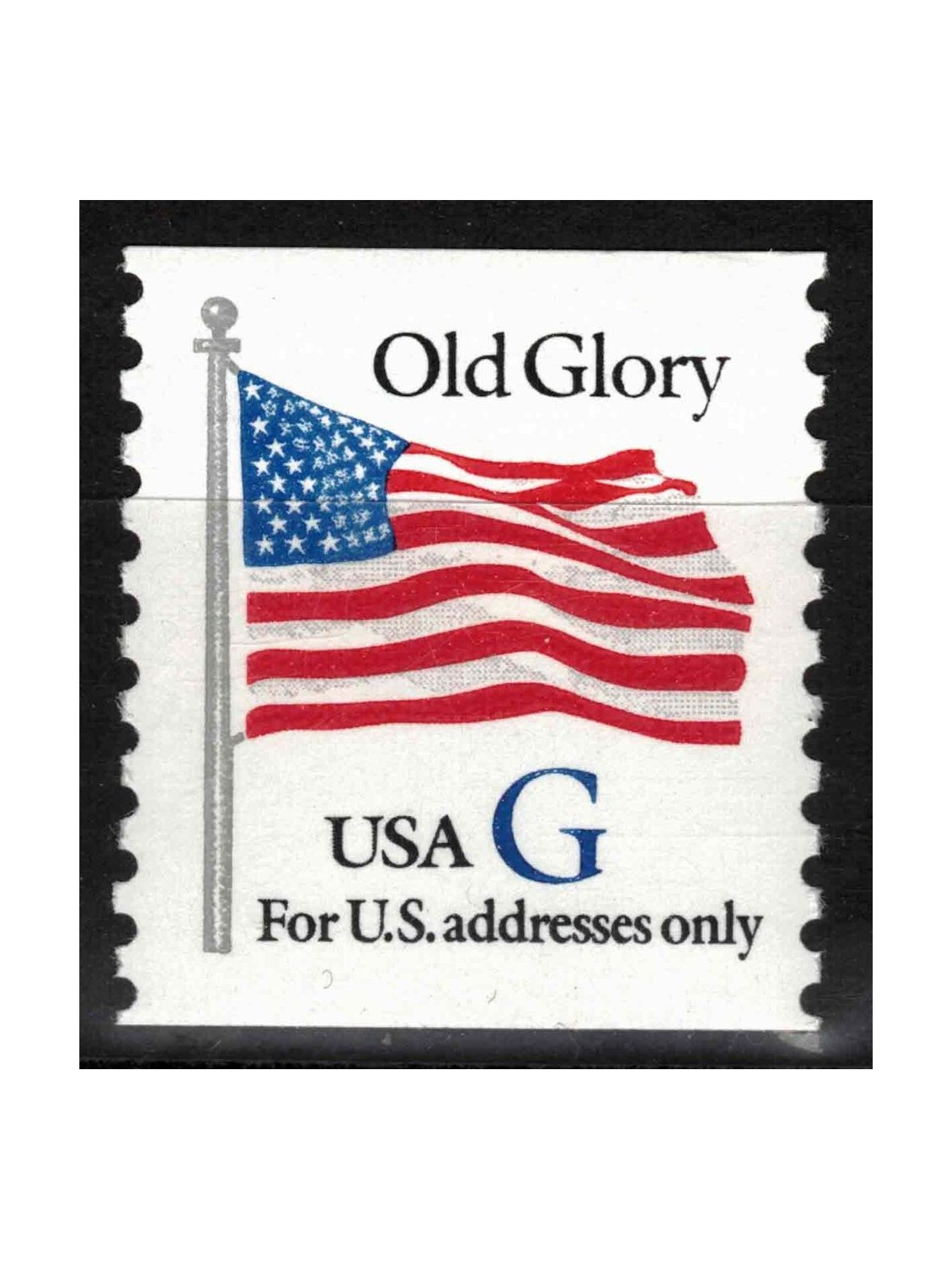 USA 1994 Bandiera Old Glory (G in azzurro) da bobina MNH**