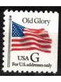 USA 1994 Bandiera Old Glory (G in nero) dent. 10 da LB MNH**