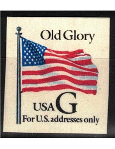 USA 1994 Bandiera Old Glory (G in nero) MNH**
