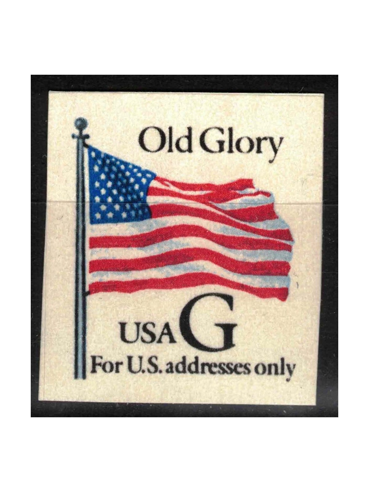 USA 1994 Old Glory Flag (G in black) MNH**