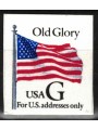 USA 1994 Bandiera Old Glory (G in nero) carta spessa MNH**