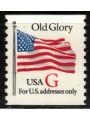 USA 1994 Bandiera Old Glory (G in rosso) dent. 10 MNH**
