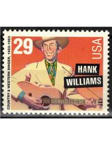 USA 1993 Hank Williams (dent. 11) MNH**
