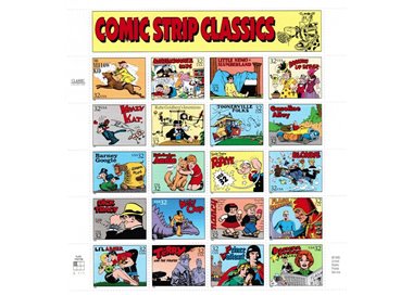 USA 1995 Centenario dei fumetti 20v MNH**