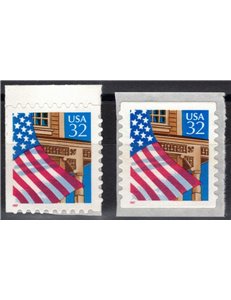 USA 1997 Flag and portico 2v MNH**