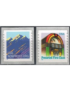 USA 1997 Mountains and Juke-Box 2v MNH**