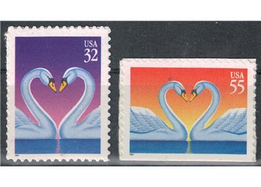 USA 1997 Esaltazione del concetto Amore 2v MNH**
