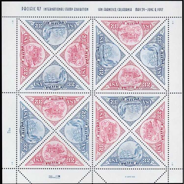 USA 1997 Expo Pacific '97 MF MNH**