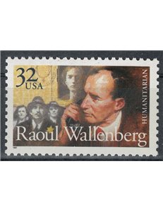USA 1997 Raoul Wallenberg MNH**