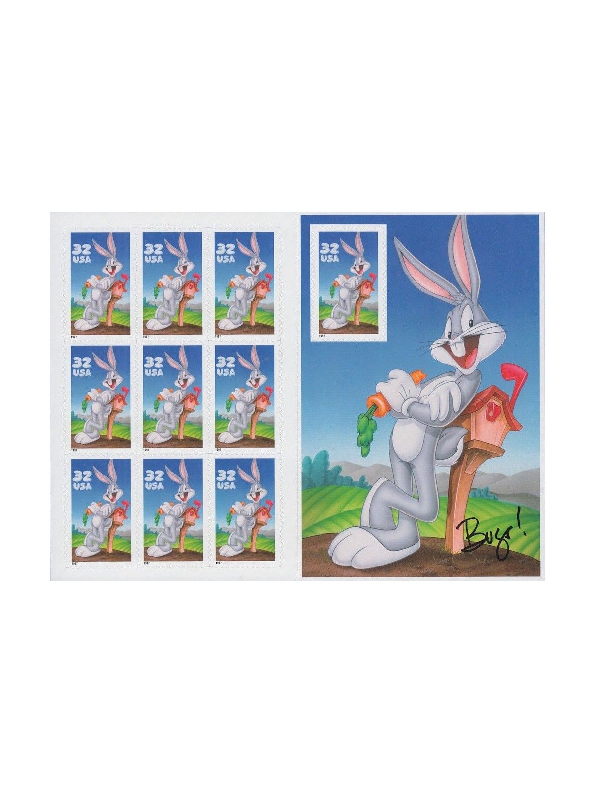 USA 1997 Bugs Bunny m/s MNH**