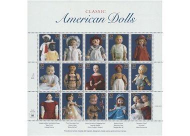 USA 1997 American Dolls 15v MNH**
