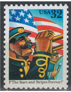 USA 1997 Musical March MNH**