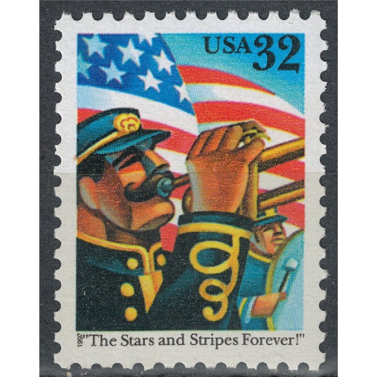 USA 1997 Musical March MNH**