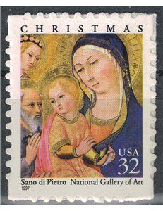 USA 1997 Christmas (Madonna) MNH**