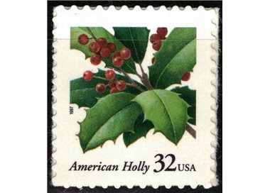USA 1997 Natale (Agrifoglio) MNH**