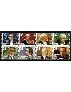 USA 1997 Leggende della musica, compositori 8v MNH**