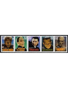 USA 1997 Classici del cinema horror 5v MNH**