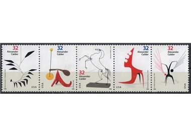 USA 1998 Alexander Calder 5v MNH**