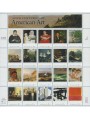 USA 1998 American art 20v MNH**