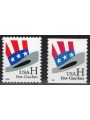 USA 1998 Cappello dello Zio Sam 2v MNH**