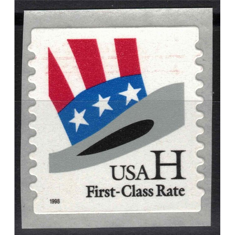 USA 1998 Uncle Sam Hat (wax paper) MNH**