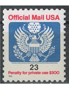USA 1995 Servizio, Official Mail 23c MNH**