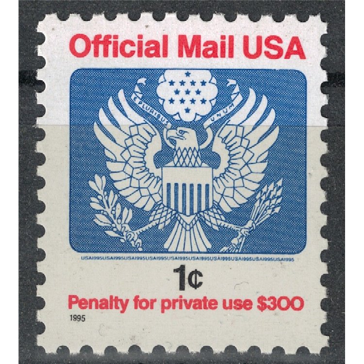 USA 1995 Servizio, Official Mail 1c MNH**