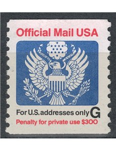 USA 1994 Service, Official Mail MNH**