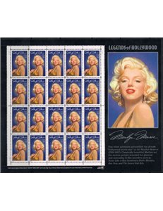 USA 1995 Legends of Hollywood (Marilyn Monroe) MF MNH**