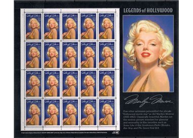 USA 1995 Legends of Hollywood (Marilyn Monroe) MF MNH**