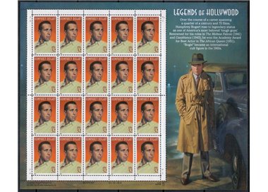 USA 1997 Legends of Hollywood (Humphrey Bogart) MF MNH**