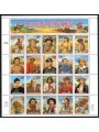 USA 1994 Legends of the West (with error) 20v MNH** ©