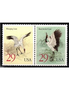 USA 1994 Protezione della natura (La Gru) 2v MNH**