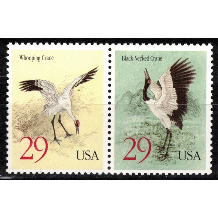 USA 1994 Nature Conservation (The Crane) 2v MNH**