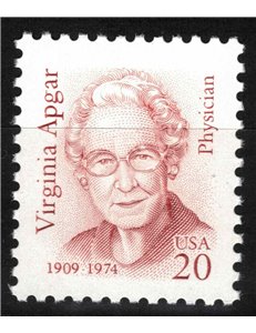 USA 1994 Virginia Apgar MNH**