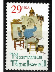 USA 1994 Norman Rockwell MNH**