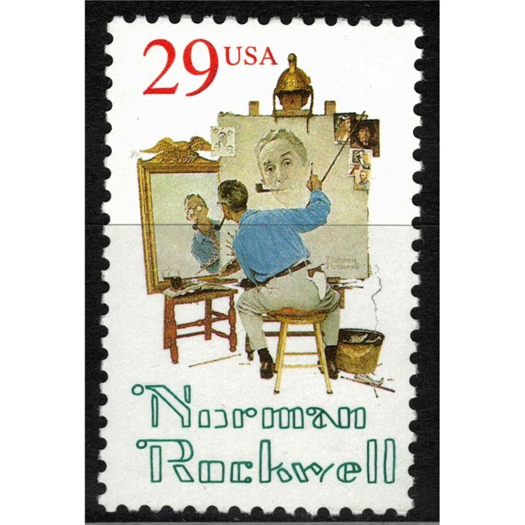 USA 1994 Norman Rockwell MNH**