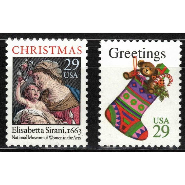 USA 1994 Christmas 2v MNH**