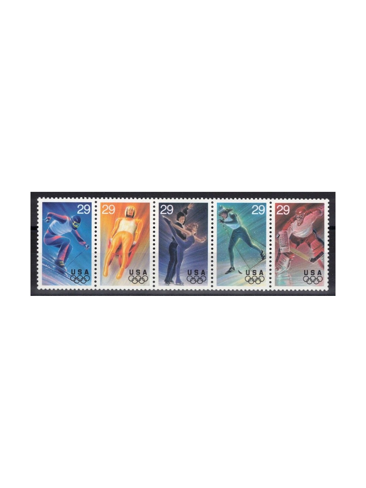 USA 1994 Giochi olimpici invernali 5v MNH**