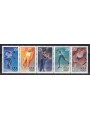 USA 1994 Giochi olimpici invernali 5v MNH**