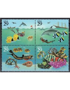 USA 1994 Il mondo sottomarino 4v MNH**