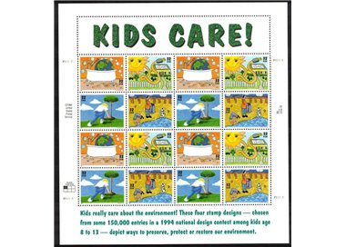 USA 1995 Earth Day m/s MNH**