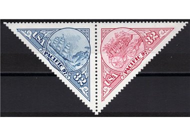USA 1997 International Philatelic Exhibition 2v MNH**