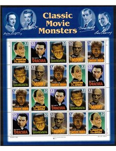 USA 1997 Classici del cinema horror MF MNH**